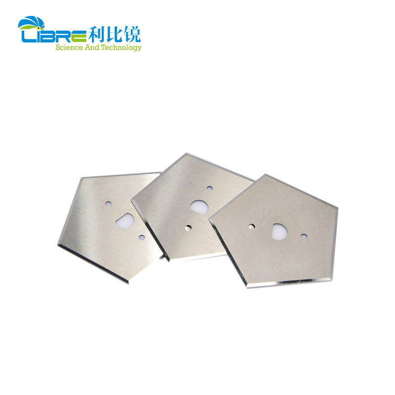텅스텐 카바이드 0.53mm 오각 칼날 양면 5날 산업용 슬리터 블레이드