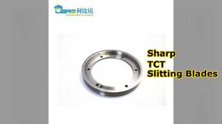 TCT 슬리팅 블레이드 160x114x17mm 정밀 절단